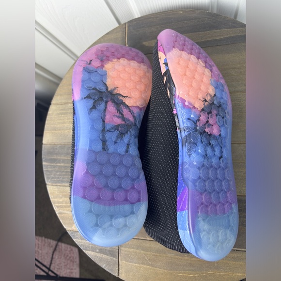 Black/sunset Nobull shoes, Size 7.5 new no box - Picture 4 of 7